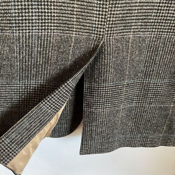 BILL BLASS 100% Camel Hair Men’s Blazer 42R Gray Jacket EUC Dillard’s Plaid Soft - Picture 13 of 16